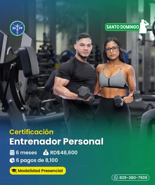Certificación Entrenador Personal (Santo Domingo)