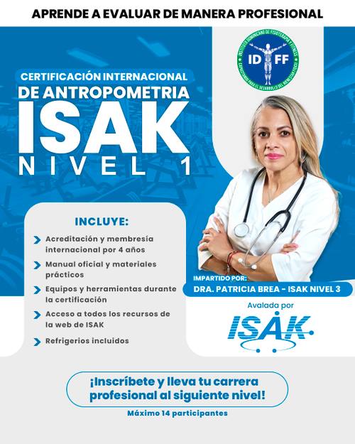 Certificación Internacional ISAK Nivel 1