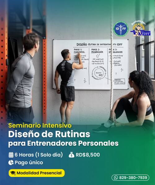 Seminario Intensivo: Diseño de Rutinas para Entrenadores Personales